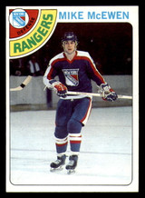 1978-79 Topps #187 Mike McEwen Near Mint+ 1978-79 Topps #187 Mike McEwen Near Mint+
