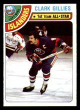 1978-79 Topps #220 Clark Gillies AS Near Mint 1978-79 Topps #220 Clark Gillies AS Near Mint