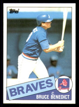 1985 Topps Tiffany #335 Bruce Benedict NM-Mint 