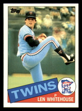 1985 Topps Tiffany #406 Len Whitehouse NM-Mint 