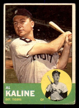 1963 Topps #25 Al Kaline Very Good  ID: 368289