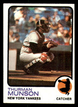 1973 Topps #142 Thurman Munson Excellent+  ID: 368561