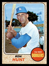 1968 Topps #15 Ron Hunt Near Mint  ID: 368643