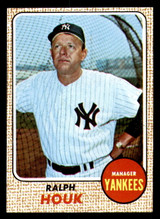 1968 Topps #47 Ralph Houk MG Near Mint 1968 Topps #47 Ralph Houk MG Near Mint
