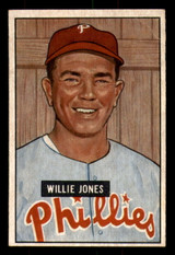 1951 Bowman #112 Willie Jones Very Good  ID: 369066