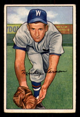 1952 Bowman #87 Mickey Vernon Very Good  ID: 369107