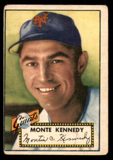 1952 Topps #124 Monte Kennedy Good  ID: 369188