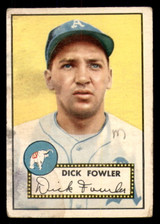 1952 Topps #210 Dick Fowler Poor  ID: 369220