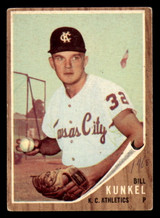 1962 Topps #147 Bill Kunkel Ink on Front Athletics Pitching 1962 Topps #147 Bill Kunkel Ink on Front Athletics Pitching