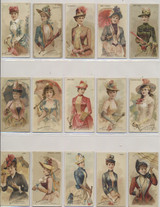 1888 Allen & Ginter N18 Parasol Drill Set 50 #* 1888 Allen & Ginter N18 Parasol Drill Set 50 #*