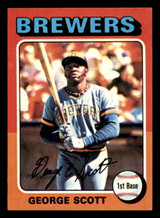 1975 Topps Mini #360 George Scott Near Mint  ID: 371068