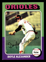 1975 Topps Mini #491 Doyle Alexander Ex-Mint  ID: 371228