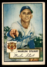 1952 Topps #208 Marlin Stuart Good RC Rookie 1952 Topps #208 Marlin Stuart Good RC Rookie