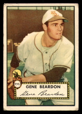 1952 Topps #229 Gene Bearden UER Good 