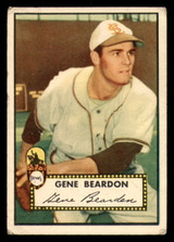 1952 Topps #229 Gene Bearden UER Good 1952 Topps #229 Gene Bearden UER Good