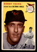 1954 Topps #8 Bobby Young G-VG  ID: 371482