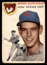 1954 Topps #31 Johnny Klippstein Poor ID: 371509 1954 Topps #31 Johnny Klippstein Poor ID: 371509