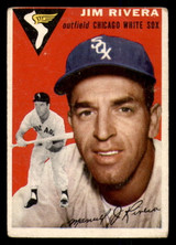 1954 Topps #34 Jim Rivera G-VG 1954 Topps #34 Jim Rivera G-VG
