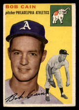 1954 Topps #61 Bob Cain G-VG 1954 Topps #61 Bob Cain G-VG
