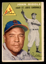 1954 Topps #147 Johnny Riddle CO Good  ID: 371627