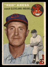 1954 Topps #160 Red Kress CO G-VG  ID: 371654