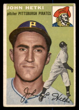 1954 Topps #161 John Hetki G-VG 