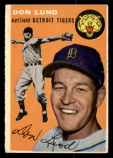 1954 Topps #167 Don Lund Very Good  ID: 371668