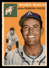 1954 Topps #168 Morrie Martin G-VG  ID: 371673