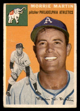 1954 Topps #168 Morrie Martin Good  ID: 371674