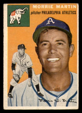 1954 Topps #168 Morrie Martin Very Good  ID: 371675