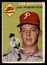 1954 Topps #174 Tom Qualters Good RC Rookie 