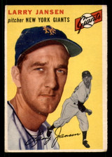 1954 Topps #200 Larry Jansen G-VG  ID: 371700