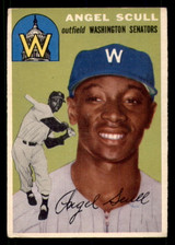 1954 Topps #204 Angel Scull Very Good RC Rookie 