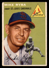 1954 Topps #237 Mike Ryba CO Good RC Rookie ID: 371713 1954 Topps #237 Mike Ryba CO Good RC Rookie ID: 371713