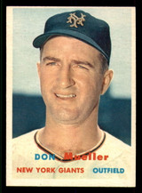 1957 Topps #148 Don Mueller Excellent+  ID: 371768