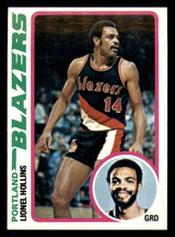 1978-79 Topps #74 Lionel Hollins Near Mint 