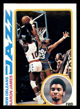 1978-79 Topps #52 Aaron James Miscut Jazz ID:371911