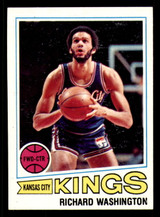 1977-78 Topps #78 Richard Washington Near Mint RC Rookie  ID: 372126