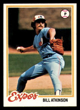 1978 Topps #43 Bill Atkinson Ex-Mint RC Rookie 