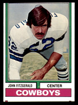1974 Topps #526 John Fitzgerald Miscut RC Rookie Cowboys ID:373899 1974 Topps #526 John Fitzgerald Miscut RC Rookie Cowboys ID:373899