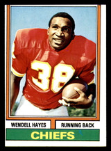 1974 Topps #244 Wendell Hayes Ex-Mint 1974 Topps #244 Wendell Hayes Ex-Mint