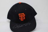 Willie Mays Signed Hat Cap PSA/DNA Roman Pro 7 1/4 Giants Fitted ID: 374410