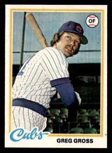 1978 Topps #397 Greg Gross Near Mint  ID: 374702