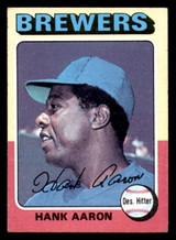 1975 Topps #660 Hank Aaron VG-EX  ID: 375198