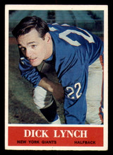 1964 Philadelphia #121 Dick Lynch Excellent+ RC Rookie ID: 375753 1964 Philadelphia #121 Dick Lynch Excellent+ RC Rookie ID: 375753