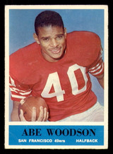 1964 Philadelphia #166 Abe Woodson Very Good ID: 375830 1964 Philadelphia #166 Abe Woodson Very Good ID: 375830