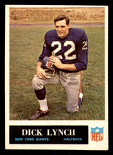 1965 Philadelphia #119 Dick Lynch Ex-Mint 1965 Philadelphia #119 Dick Lynch Ex-Mint