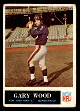 1965 Philadelphia #125 Gary Wood G-VG RC Rookie 