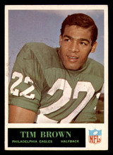1965 Philadelphia #130 Timmy Brown Excellent+ 1965 Philadelphia #130 Timmy Brown Excellent+