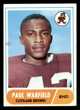1968 Topps #49 Paul Warfield Excellent+  ID: 376222